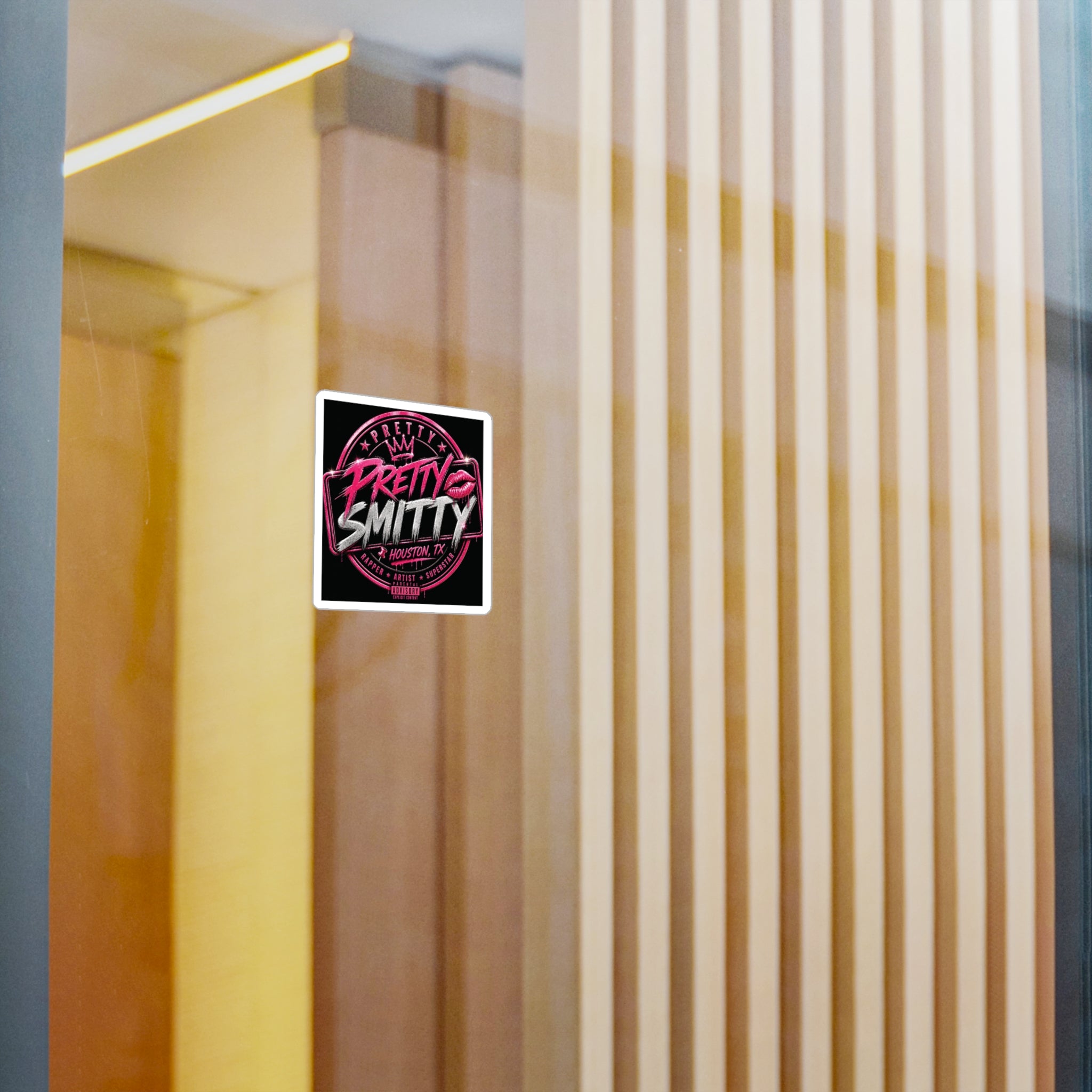 Th3rdstandard Pretty Smitty  Sticker for Laptops, Water Bottles & etc