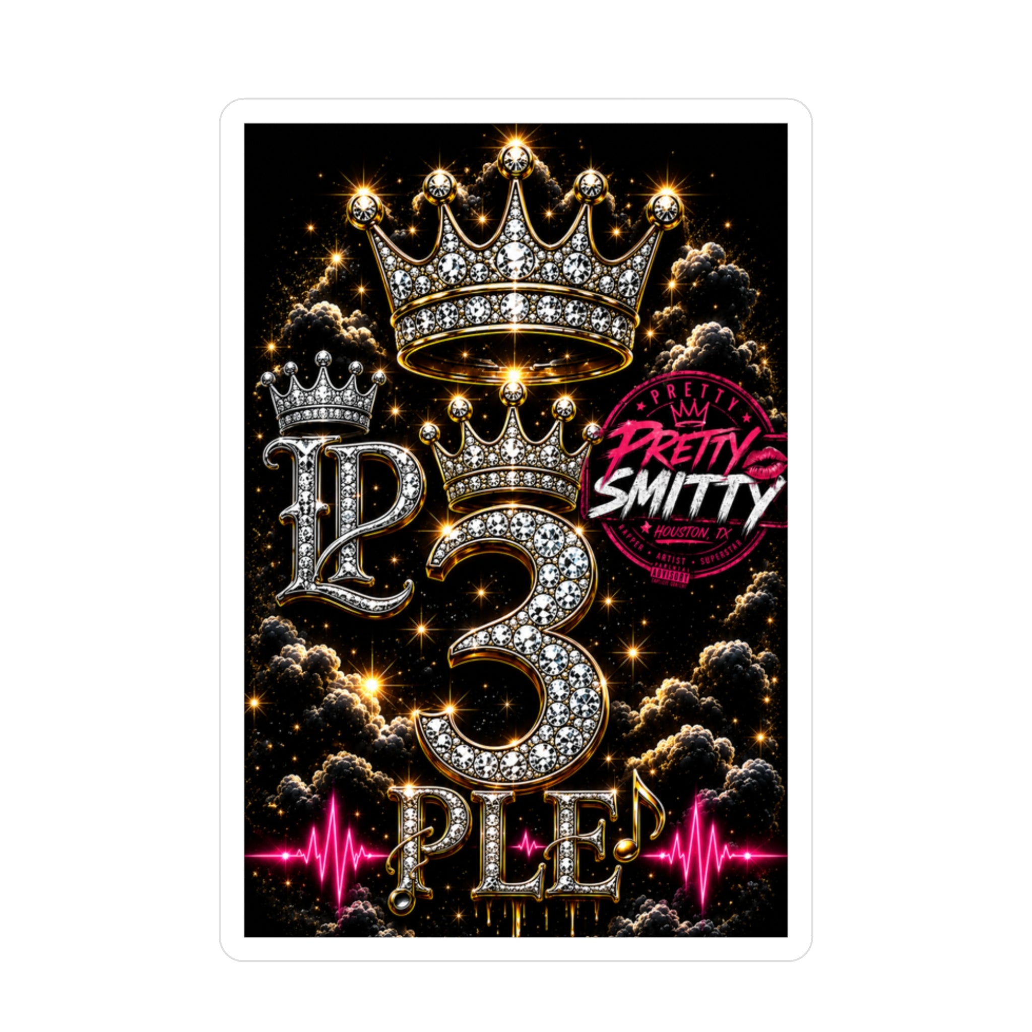 Th3rdstandard Artist  Sticker for laptops, gadgets , water bottles etc