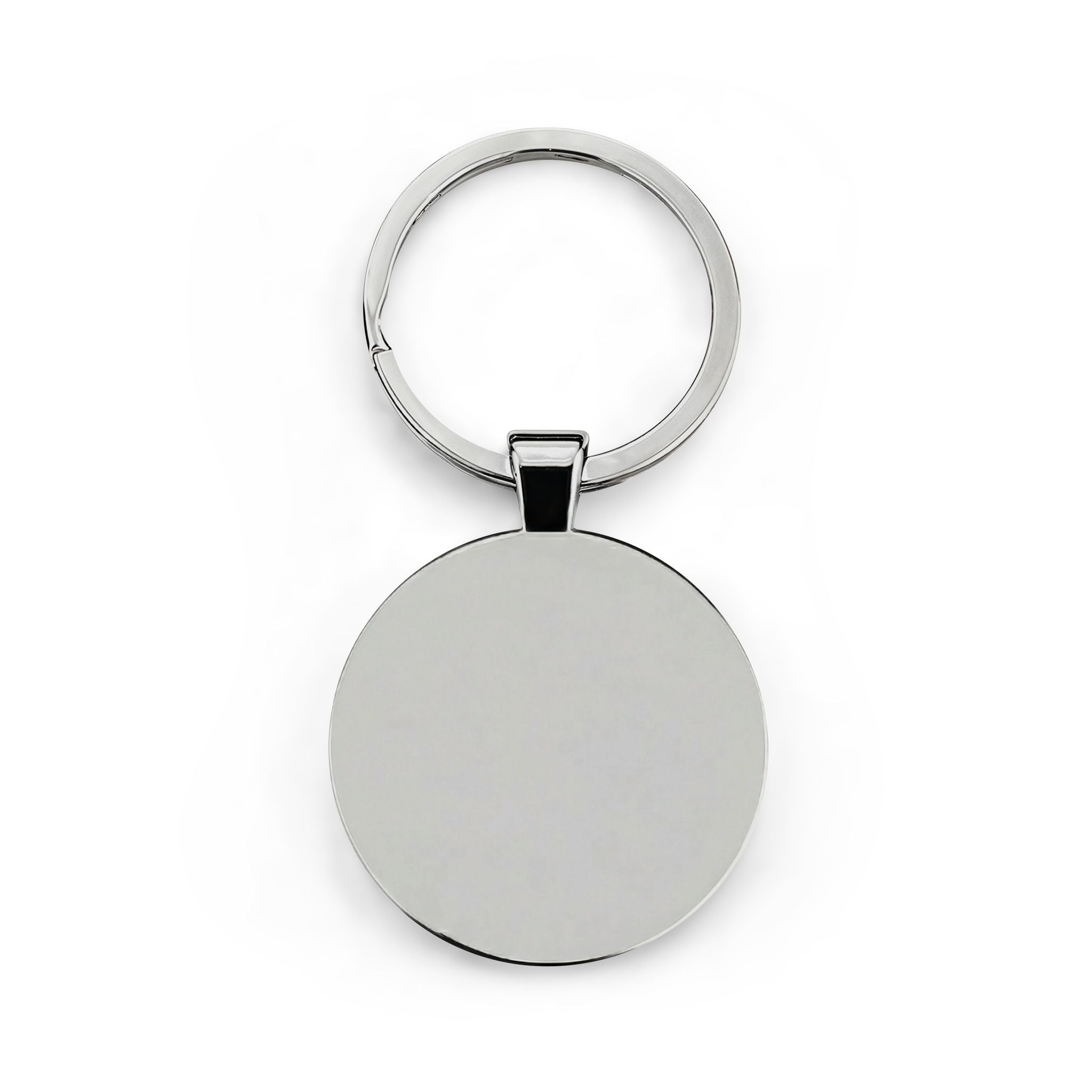 Th3rdstandard Logo Round Stainless Steel Keychain