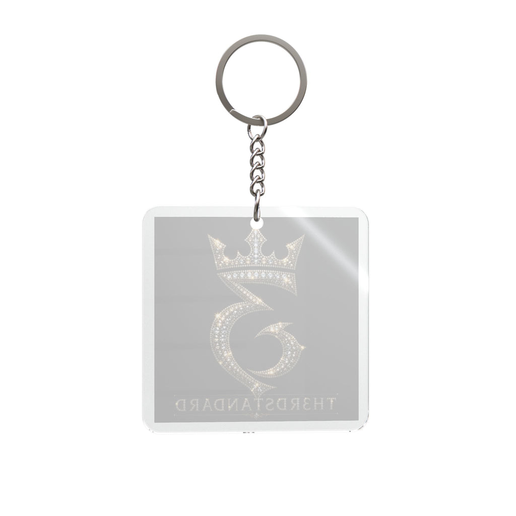 Th3rdStandard Logo Square Keychain