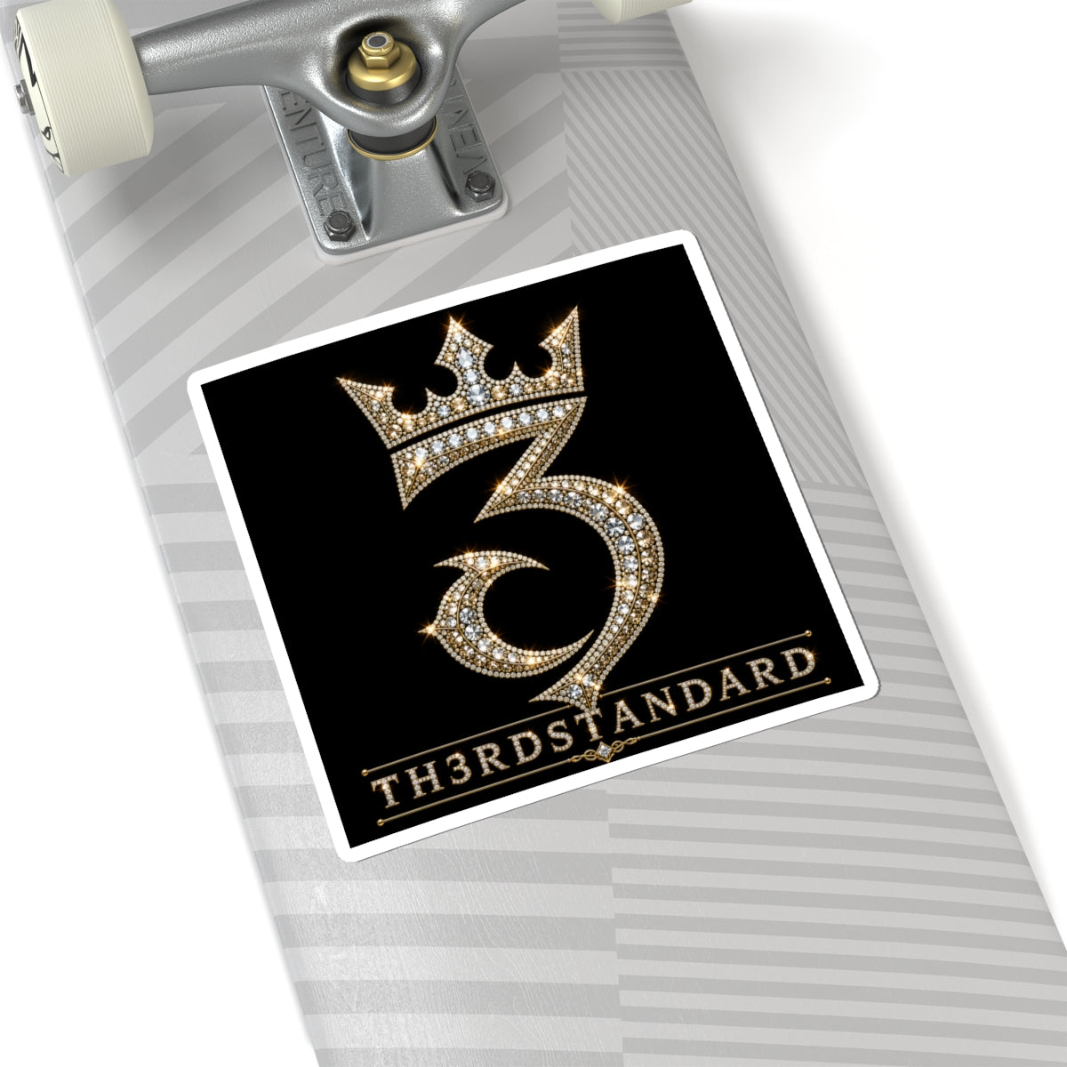 Th3rdstandard Logo Signature Stickers for Laptops, Water Bottles & etc