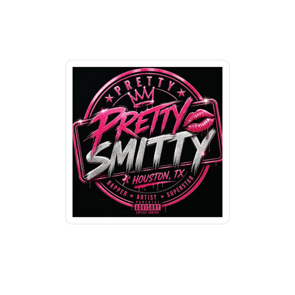 Th3rdstandard Pretty Smitty  Sticker for Laptops, Water Bottles & etc