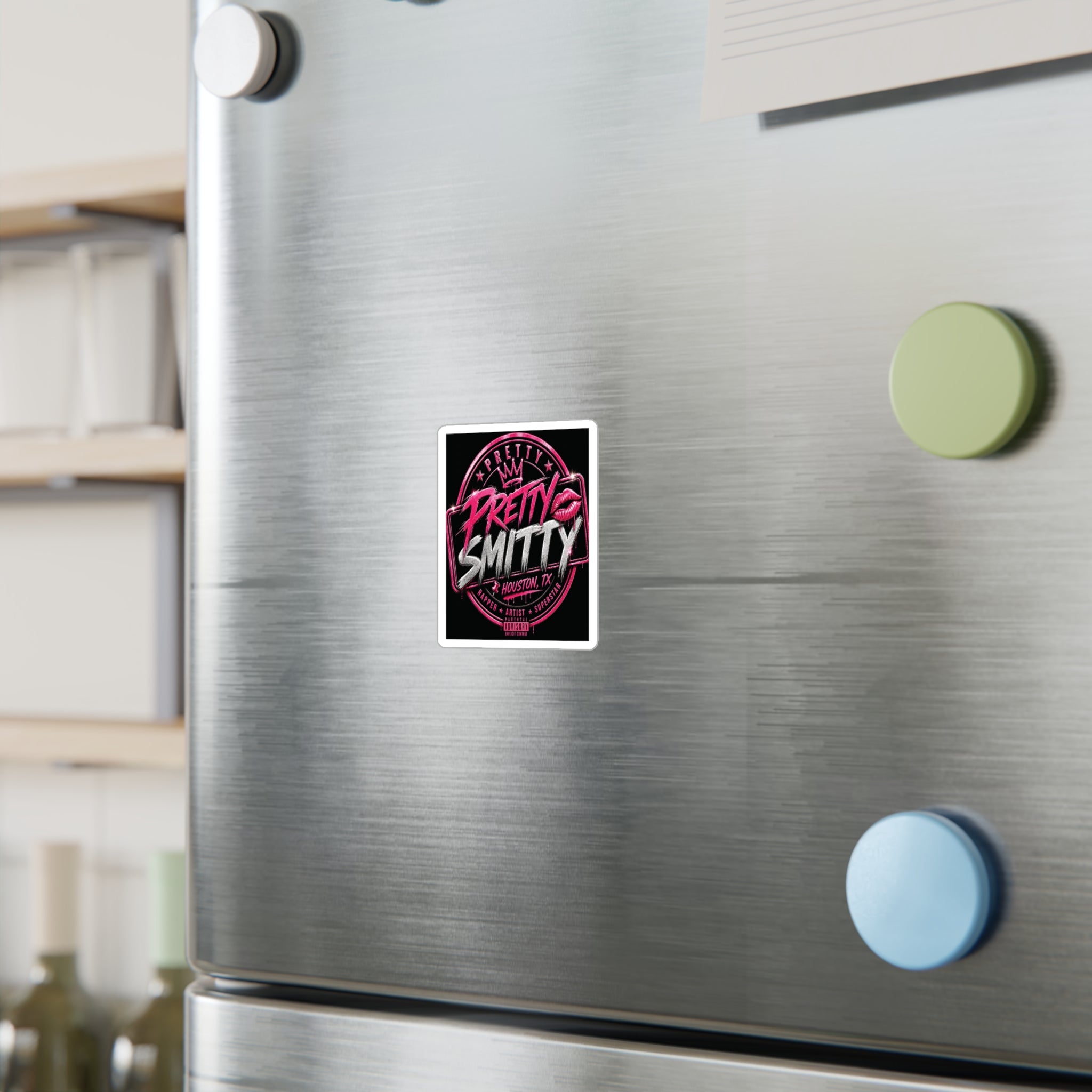 Th3rdstandard Pretty Smitty  Sticker for Laptops, Water Bottles & etc