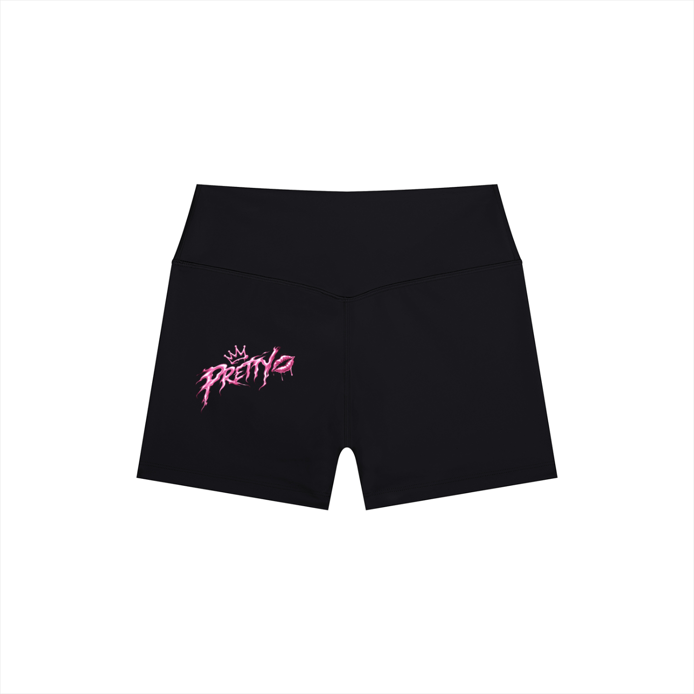 Th3rdstanadard Pretty Smitty Women’s High Rise Yoga Shorts